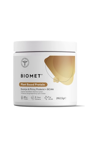 Bıomet Plant Based Protein - Bezelye & Pirinç Proteini + Bcaa