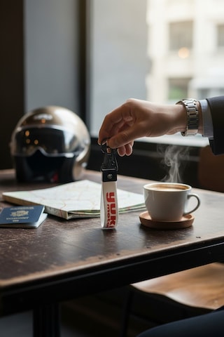 Yuki Bez Motor Anahtarlığı