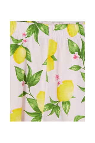 Lcw Dream Pembe Limon Desenli Kadın Şort Pijama Alt
