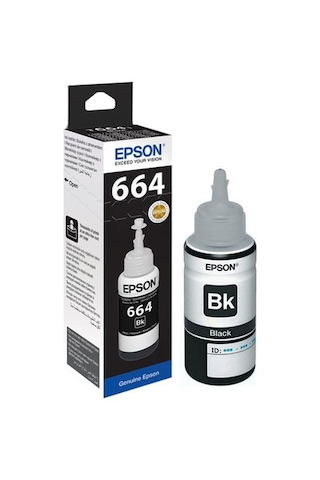 Epson 664 Siyah Mürekkep Epson 664 Siyah Mürekkep
