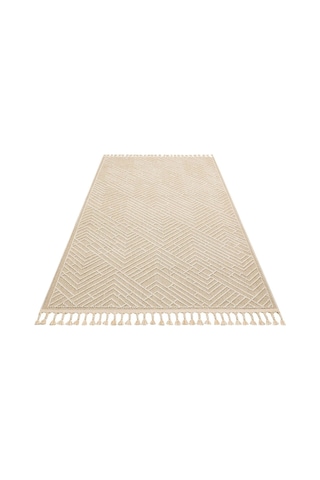 Eko Halı Soho Sh 12 Beige Hav Toz Vermaz Hasır Dokuma Modern Makine Halısı Bej