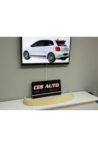 Vw Polo Uyumlu Wrc Bagaj Spoiler Plastik İthal Sıfır Ürün
