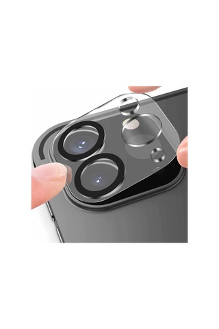 Apple Uyumlu iPad  Pro 11 İnç Kamera Koruyucu 3d Temperli Cam