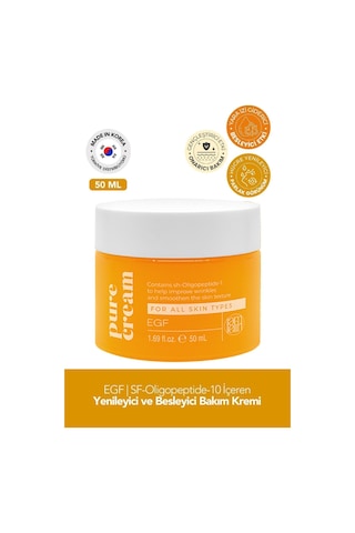 Lamelin Yenileyici ve Besleyici EGF Yüz Bakım Kremi Lamelin EGF Pure Cream 50 ML