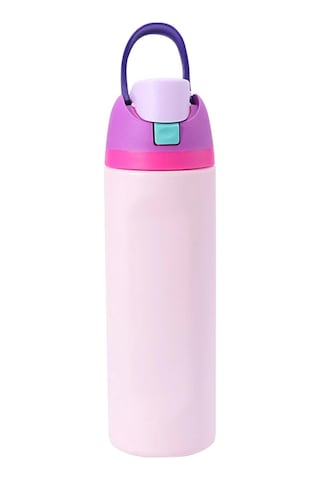 Skycity 24oz Renkli Paslanmaz Çelik Termos Bardak, Sürekli Isı Saklama, Kol Kolu Ve Pipetli, Spor Ve Günlük Kullanım, Anti Kayma Taban Diğer