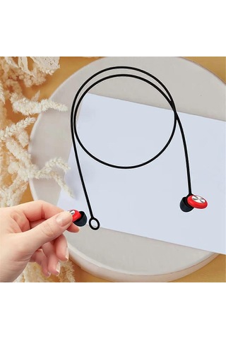 Kulak Tıkacı Kulaklık Askıları Kulak Tıkacı Kulaklıklar Kolye Aksesuarları Kulaklık İpi Kaybolmaya Karşı Kordonlar Spor Bantları 2025.