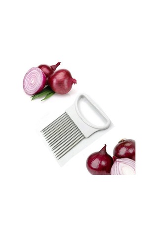 Yeni Soğan Tutucu Dilimleme Domates Sebze Kesici Paslanmaz Çelik Mutfak Aletleri Diğer