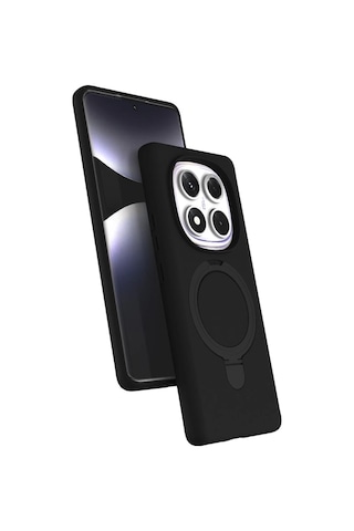 Xiaomi Redmi Note 14 Pro 5g Regal Magsafe Standlı Kapak - Siyah