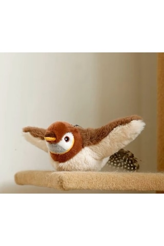 Periboia Şarjlı Peluş Uçan Kuş Oyuncak