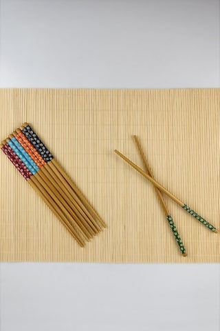 Digithome Bambu 10 Lu Chopsticks Yemek Çubuğu Seti Thn75537 - Hyt Çok Renkli