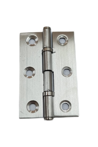 Paslanmaz Çelik 6 Cm Dar Yaprak Menteşe 60x40x1,2 Mm Dayanıklı Mini Menteşe 2 Li Set