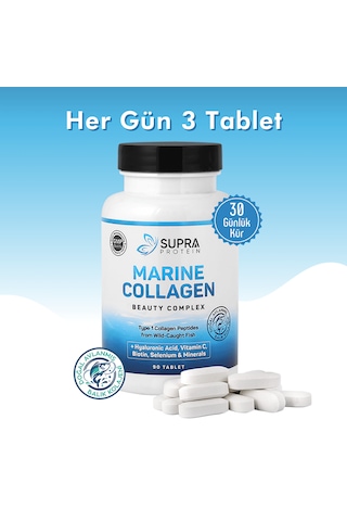 Supra Protein Marine Kollajen 90 Tablet