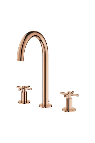 Grohe 20643DA0 Atrio 3 Delikli Lavabo Bataryası L-Boyut Bakır