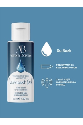 Aurora Boreale Sade Su Bazlı Kayganlaştırıcı Jel 50ml