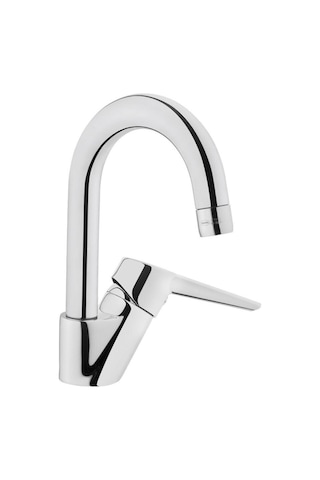 Artema Solid S Kuğu Lavabo Eviye Mutfak Ve Banyo Batarya Seti A42444 + A42148 + A42442 Krom