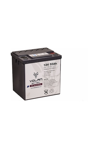 12 Volt 55 Amper Jel Akü Solar Güneş Enerjisi - Volan Akü / 325018661