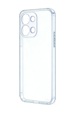 Oppo A6 Pro Kılıf Mkst Süper Silikon Kapak - Şeffaf