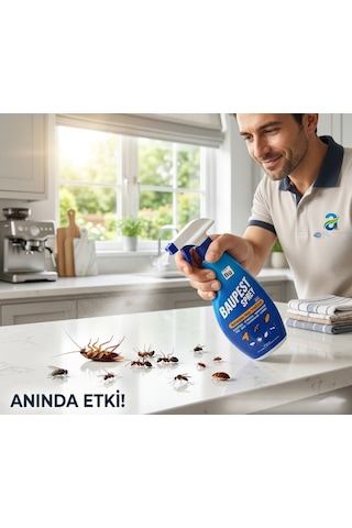 Bg Baupest Sprey 400 Ml X 2 Güçlü Karasinek,sivrisinek,hamam Böceği,pire, Kene, Tahtakurusu