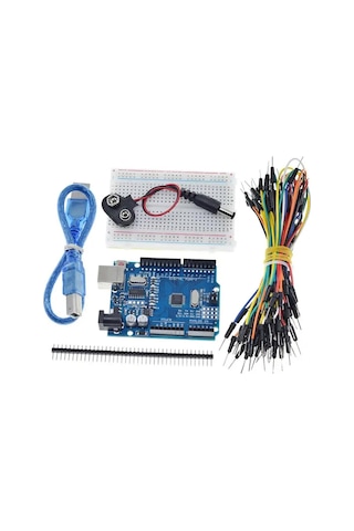 Arduino Uno R3 Ekonomik 6 Parça Başlangıç Seti