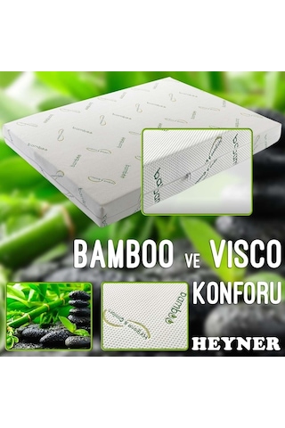 Babyhopeankara Heyner 100X200 Visco Yatak 100X200 Bamboo Visco Ortopedik Yatak