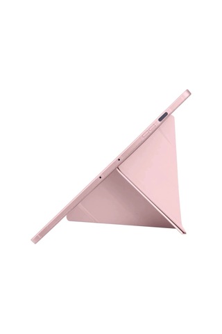 İpad Uyumlu Pro 11 2024 Kılıf Kalemlikli Hugo Tablet Kılıfı - Rose Gold