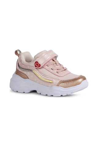Buckhead Mindy Kız Çocuk Işıklı Spor Ayakkabı - Pudra Bronz Buck3031-009 Pudra