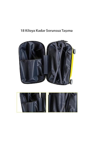 Protocol London Abs Sürülebilir Çocuk Valizi Mavi