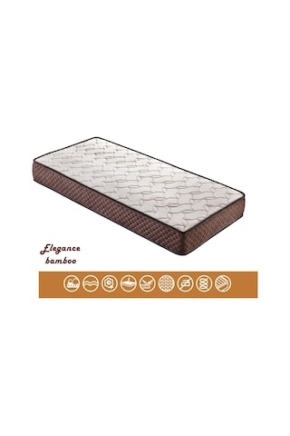 Babyhopeankara 75X175 Heyner Elegance Bamboo Ortopedik Yaylı Yatak | Yaylı Yatak