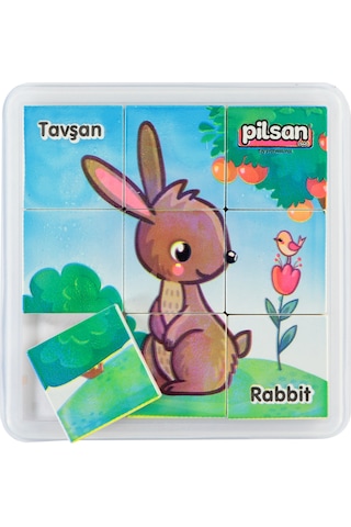 Pilsan Anımal Serıes Set Puzzle Tavşan
