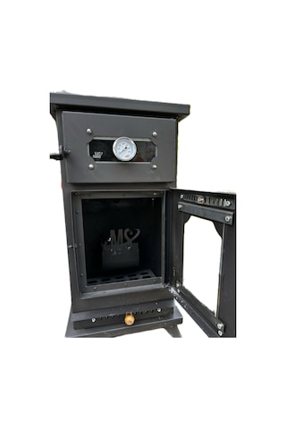 M002 Manuel Mini Fırınlı Kuzine Tipi Pelet Soba
