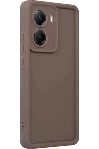 Newface Xiaomi Poco X7 Pro Viera Silikon - Kahverengi