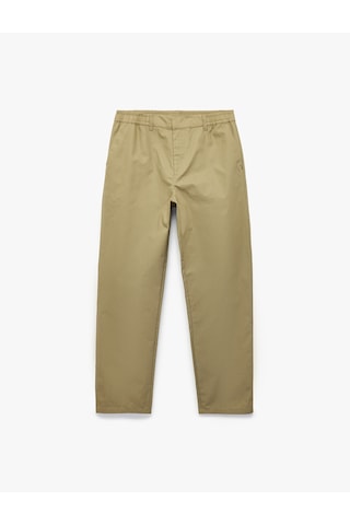 Koton Normal Bel Cepli Regular Fit Pantolon Haki 6sam40061hw