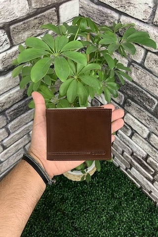 Derije Hakiki Deri Taba Temi Erkek Cüzdanı T1834 Çok Renkli
