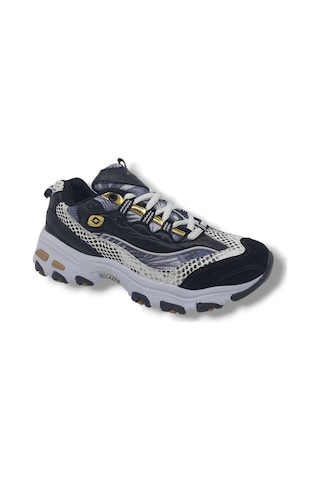 Zerhan Solazer 0490 Kadın Siyah Sneakers Spor Ayakkabı Siyah