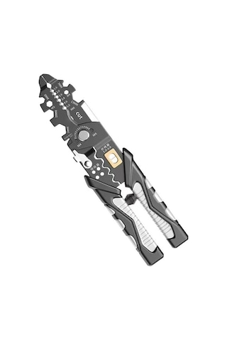 Tel Striptizci Çok Fonksiyonlu Elektrikçi Pensesi Özel Alet 25'i 1 Arada Elektrikçi Tel Ayırıcı