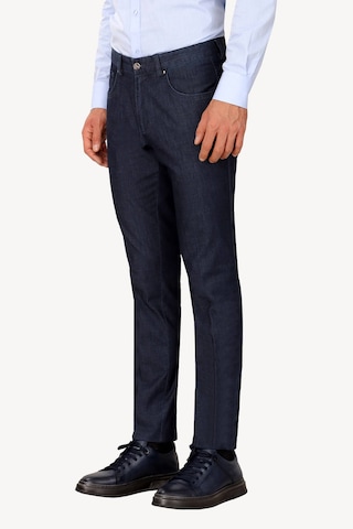 Ysf Erkek Lacivert Spor Kot Regular Fit Cotton Pantolon