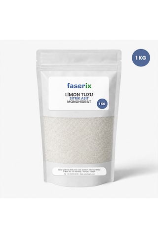 Limon Tuzu Sitrik Asit Monohidrat E330 1 Kg