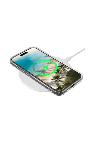Nihcase Apple Uyumlu iPhone 16 Plus Kılıf Embos Magnetic Acrylic Tpu Kapak
