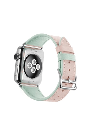 Ally Apple Watch UyumluUltra 49mm 7-8 45mm 6-5-4 44mm Hakiki Deri Kayış Kordon 3-2-1 42mm- 5775