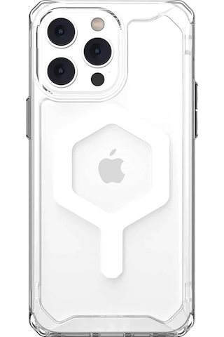 Newface Apple Uyumlu iPhone 14 Pro Kılıf Uag Plyo Magneticsafe Silikon - Şeffaf Resimdeki