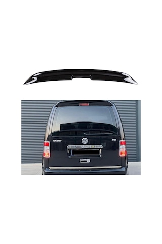 Vw Caddy Piano Black Boyalı Spoiler Abs Plastik 2003-2010
