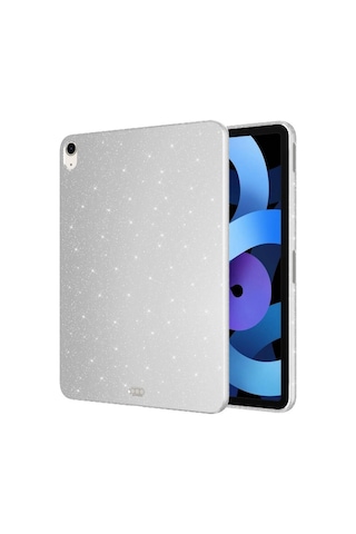Apple Uyumlu iPad Air 4. Nesil 10.9 Tablet Kılıfı Işıltılı Parlak Görünüm Koton Case 10.nesil Değildir