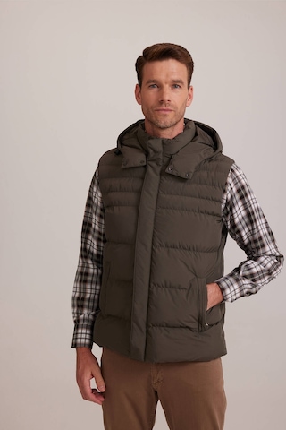 Ysf Erkek Haki Yeşil Regular Fit Yelek