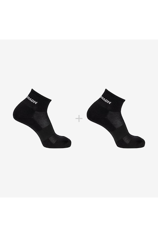 Salomon Evasion Ankle 2-pack Çorap-27423 Siyah - Siyah