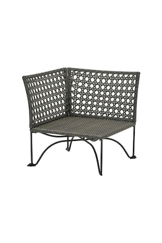 Ikea Jutholmen Bahçe Köşe Koltuğu, Kahverengi-koyu Gri