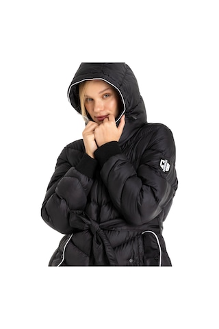 Cipo & Baxx Wm135 Kapşonu Çıkarılabilir Kadın Mont Black
