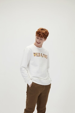 Bad Bear Wıld Crewneck Beyaz Kırık Beyaz