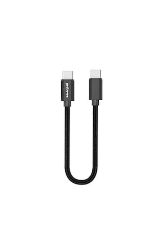 Yediseven Yds30 Type C To Type C Android Kısa Şarj Kablosu 60watt Powerbank Car Play 30 Cm