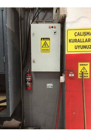 Pano Içi Otomatik Söndürme Sistemi 6 Kg