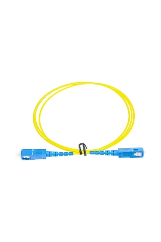 Fiber Optik Patch Kablo 5 Metre Sc-sc  9/125 Singlemod (EV-OFİS internet bağlantısı için uygundur.)